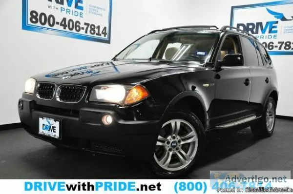 2005 BMW X3 3.0I AWD PANO ROOF