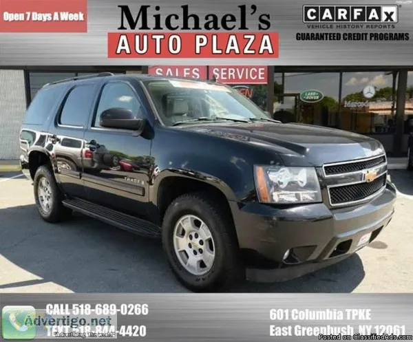 2007 Chevrolet Tahoe 4X4 DVD 3RD ROW WE FINANCE WE SERVICE WHAT 
