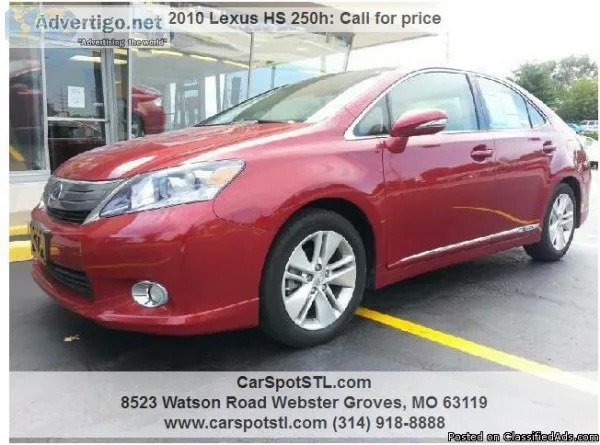 2010 Lexus HS 250h HYBRID