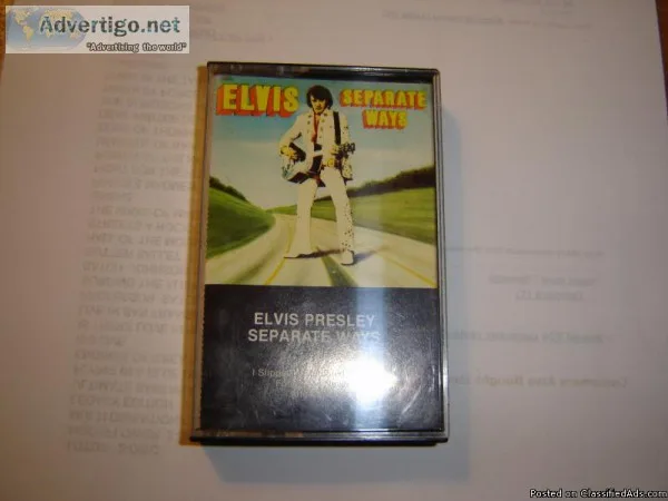 ELVIS CASSETTES