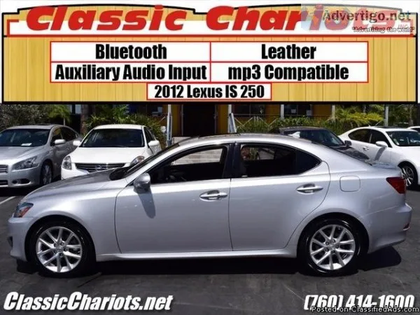 Used Car Near Me &ndash 2012 Lexus IS 250 with Bluetooth Leather