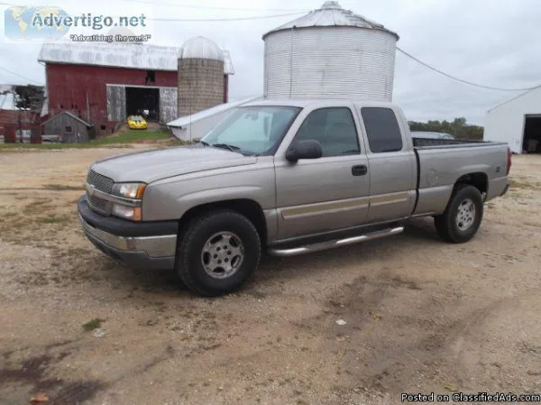2003 Chevrolet Silverado 1500  4wd Ext Cab