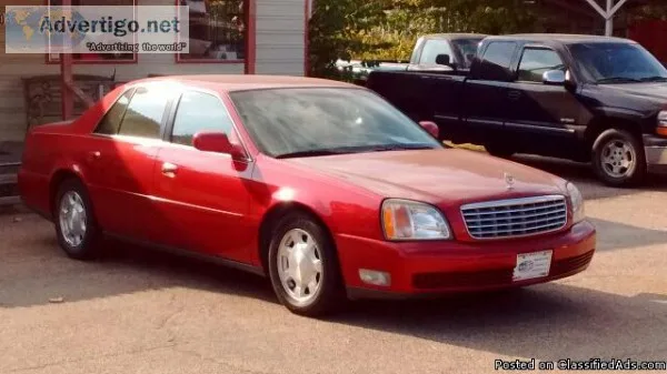 2001 Cadillac Deville   2000 Down 