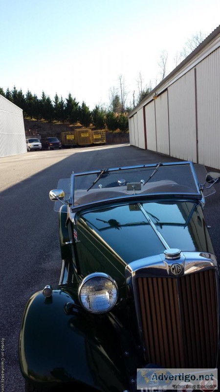 RESTORED 1951 MG-TD
