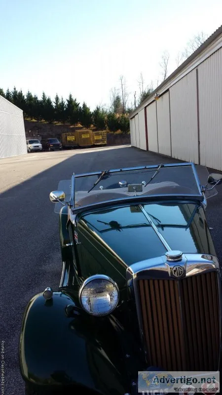RESTORED 1951 MG-TD