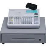 CASH REGISTER - CASIO PCR T480 USED PROGRAMMED KEYS THERMA