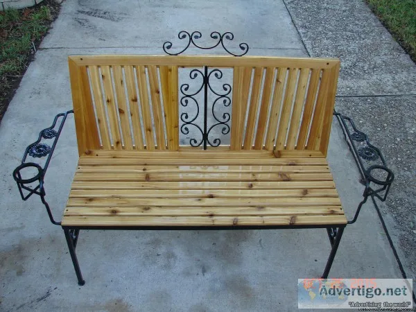 4.0  CedarMetal Bench