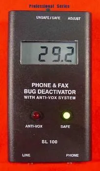 Professional Series--Phone and Fax Bug Detector and Deactivator