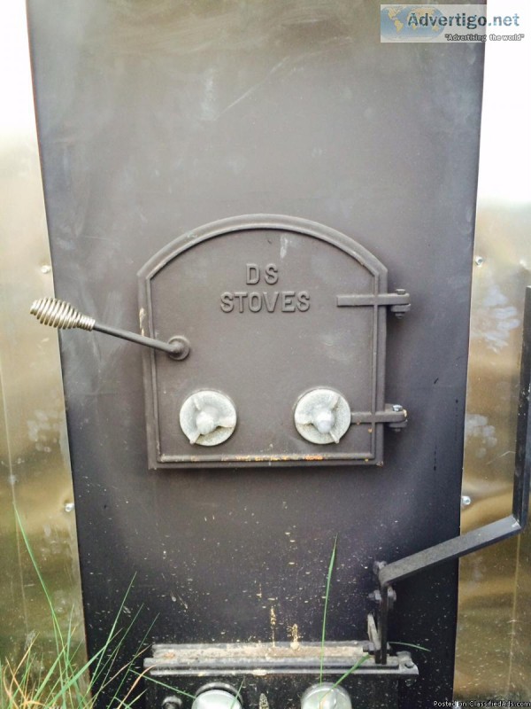 Kozy King D.S. Stove 400-9. Wood or coal burning furnace.