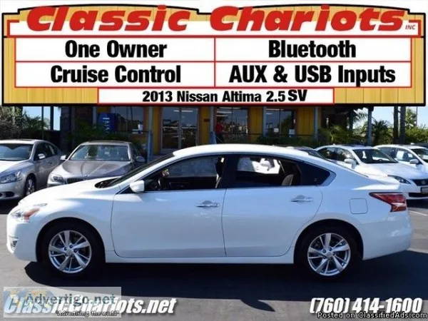 Used Car Near Me &ndash 2013 Nissan Altima 2.5 with Bluetooth Cr