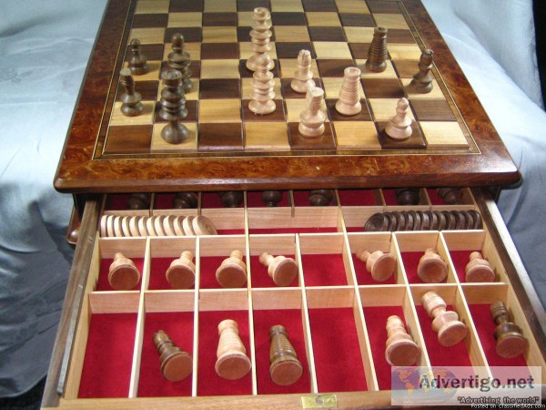 Custom made chess set