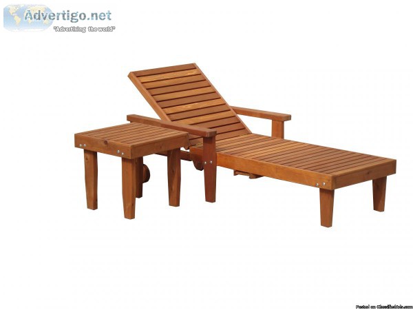 Best Redwood Single Summer Chaise Lounge