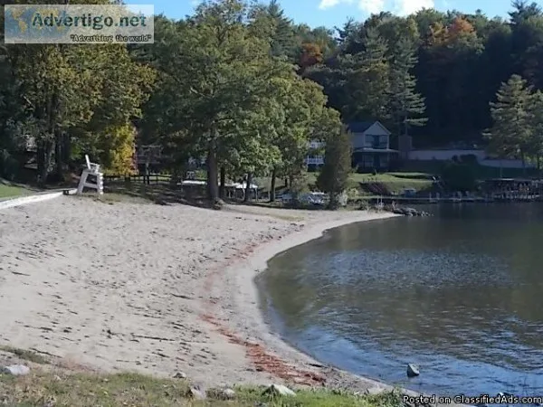 35 ac. -LAND- SANDY BEACH WATERFRONT ACCESS-LAKE GEORGE. VIEWS
