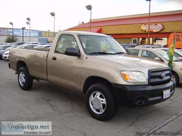 2006 Toyota tundra Long bed. V6. manual tran