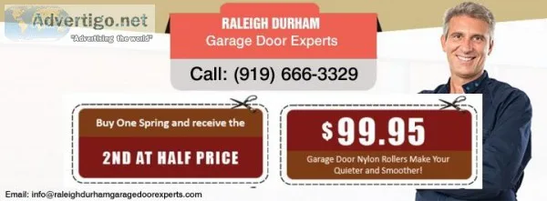 Buy One Spring and receive the 2nd at Half Price Raleigh Durham 