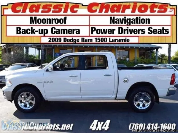 Used Truck Near Me &ndash 2009 Dodge Ram 1500 Laramie with Moonr