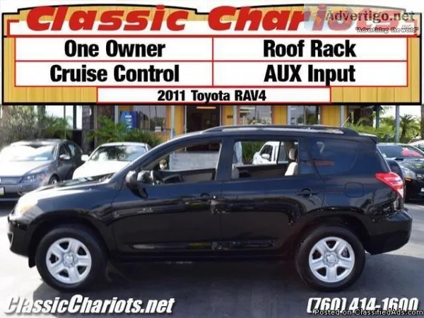 Used SUV Near Me &ndash 2011 Toyota RAV4 with Roof Rack Cruise C