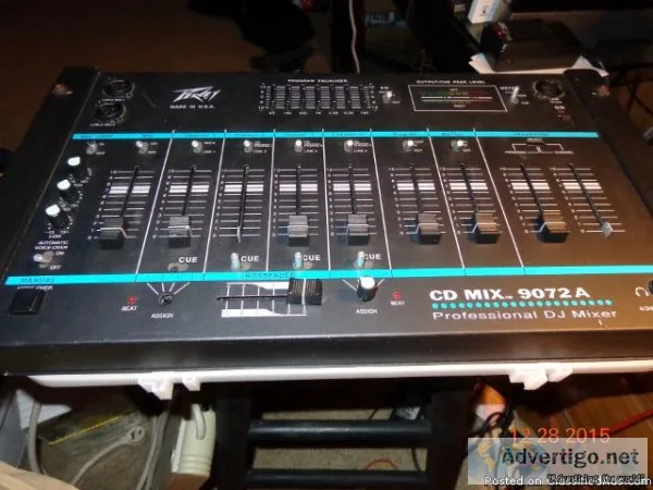 Peavey CD Mix 9072A Professional DJ Mixer
