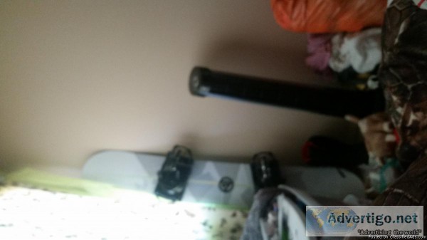 Selling my 160 k2 snowboard never touched snow yet bindings and 