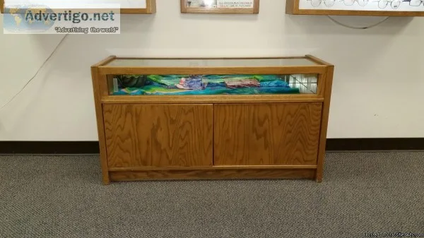 Oak Display case