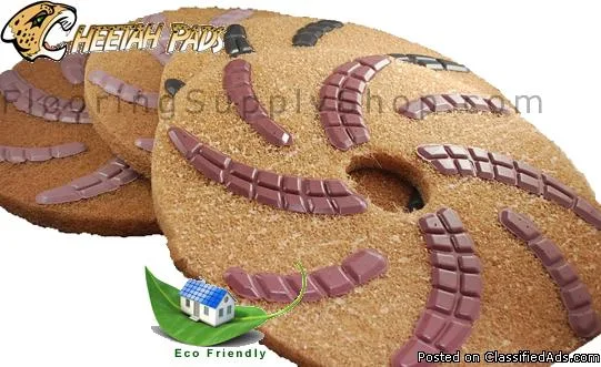 Eco Friendly Stone Polishing Pad Cheetah - Single Pad