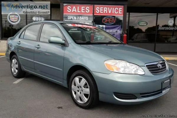 2007 Toyota Corolla LE 4dr Sedan