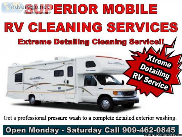 Traveling To Las Vegas  - Exterior RV Cleaning Services