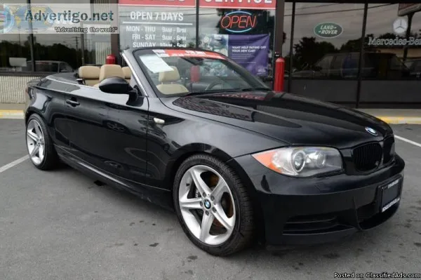 2008 BMW 135I Convertible Low Financing 85K Miles 8972