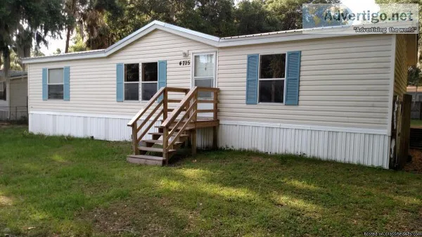 Mobile Homes on Land. Lease with the Option to BUY