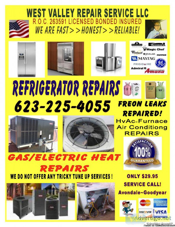 Issues with your FREEZER  Call us we can help.....TODAY