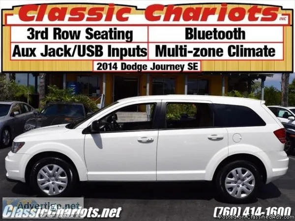 Used SUV Near Me &ndash 2014 Dodge Journey SE with Bluetooth AUX