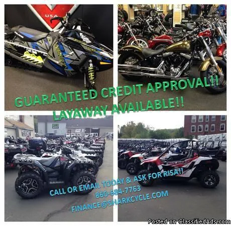 Shark Cycle 100% Credit Approval