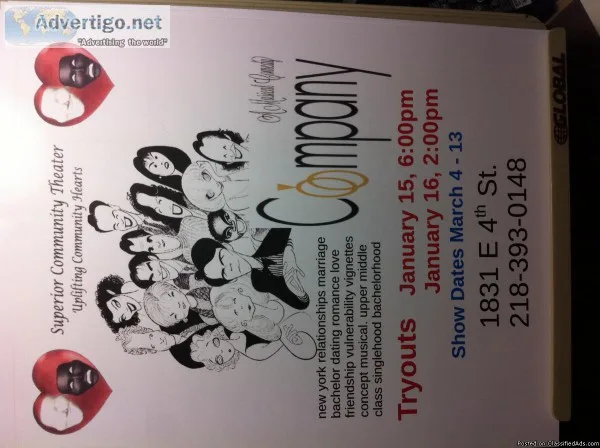Try out for the play company
