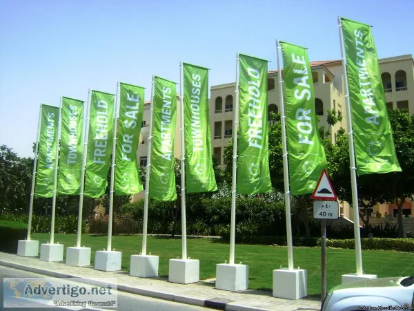 Indoor and Outdoor Flags for AdvertisingBranding Purpose