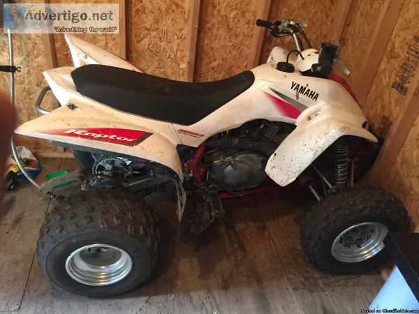 Yamaha raptor 350