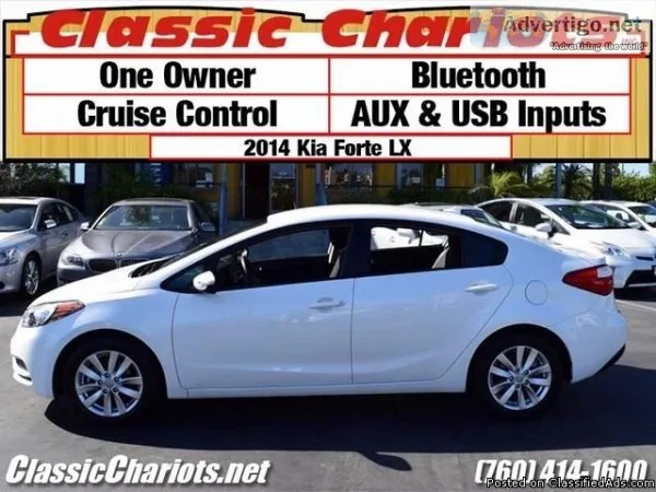 Used Car Near Me &ndash 2014 Kia Forte LX with Bluetooth Cruise 