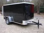 5ft X 10ft Enclosed Cargo Trailer Rear Ramp Door 5ft 3in Tall In