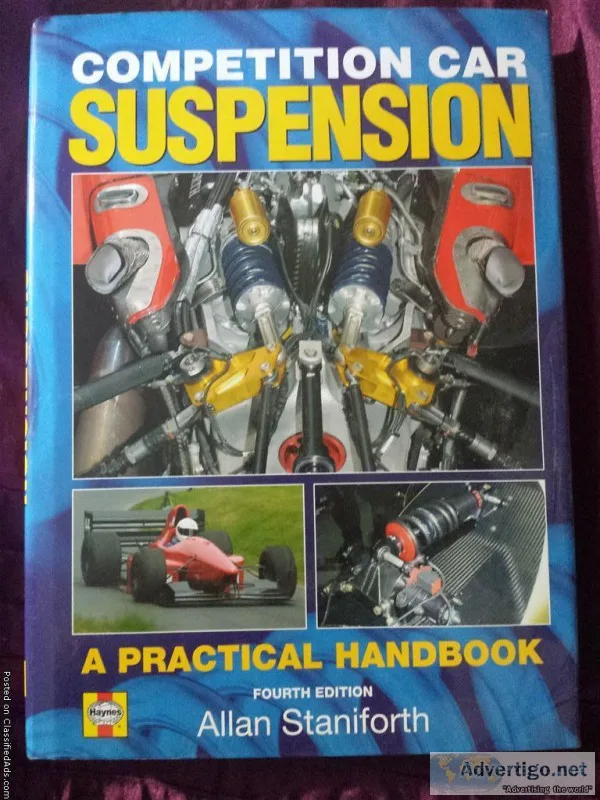 Competition Car Suspension Fourth Edition Allan Staniforth FREE 