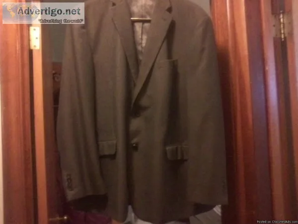 Men s Geoffrey Beene Houndstooth Sport Coat 50R