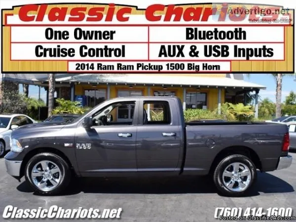 Used Truck Near Me &ndash 2014 Dodge Ram 1500 Big Horn with Blue