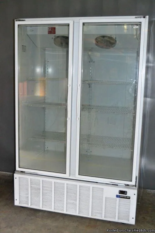 Commercial 2 glass door freezer
