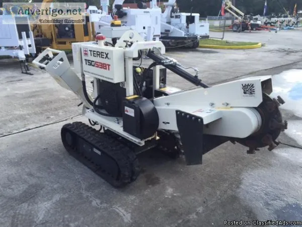 2014 Terex TSG 538T Track Stump Grinder For Sale