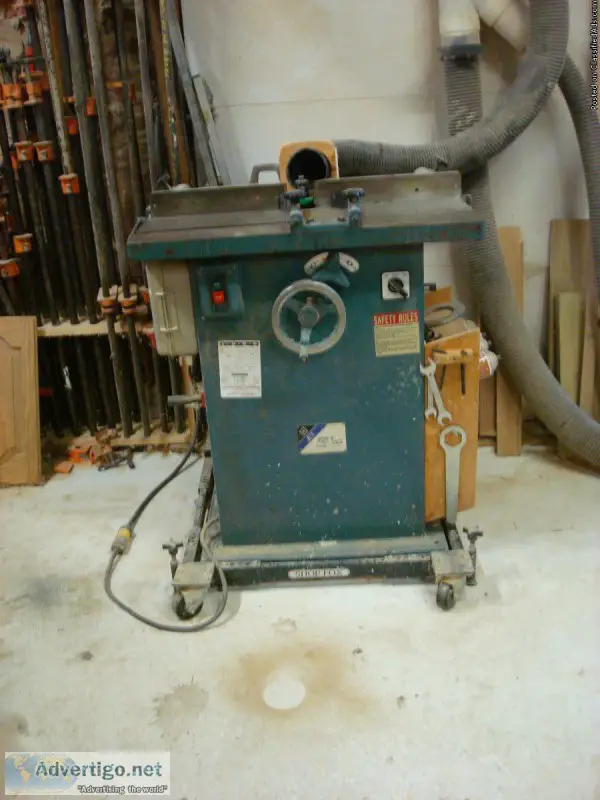 Jet WSS3 Shaper With Cutters