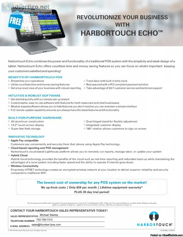 New Touchscreen Pos System For Car Audio Stores