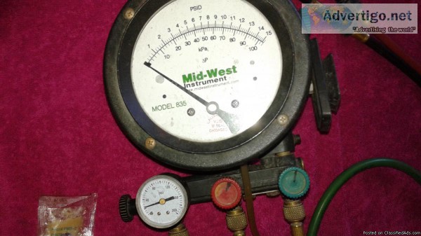 Mid-west instruments water testing Guage