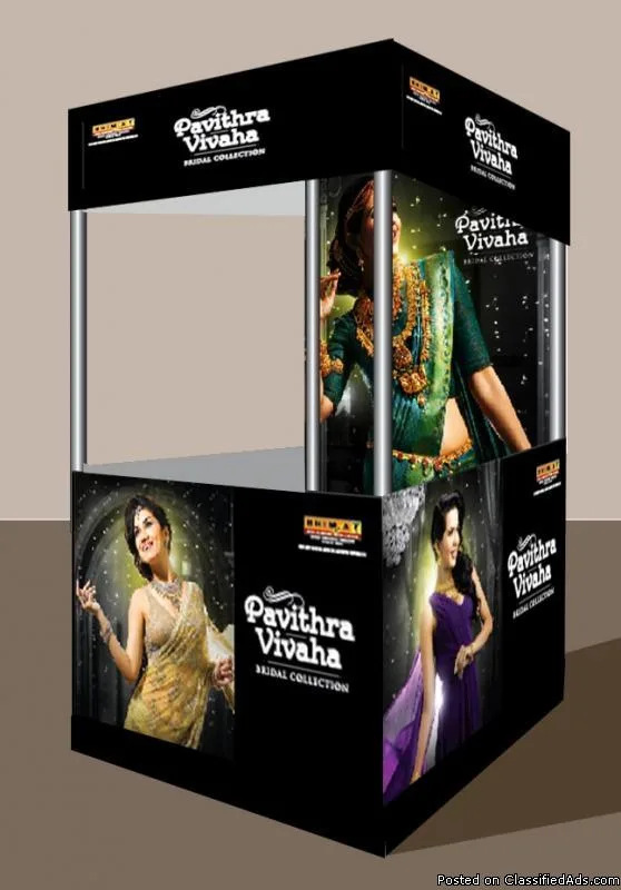 Outdoor and Indoor Sign Boards with day and night view