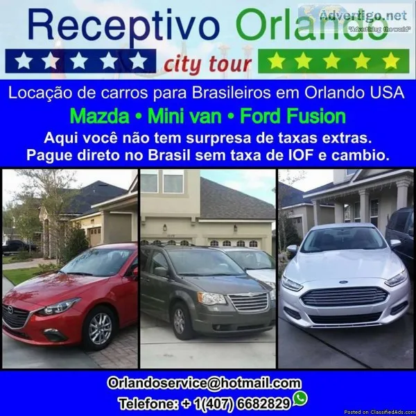 aluguel de carro em orlando para quem viaja a disney