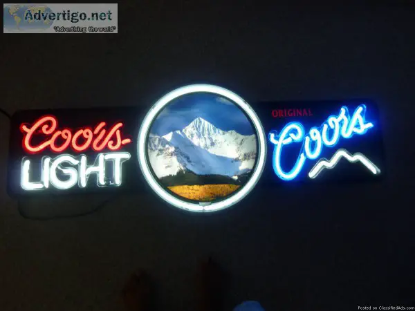 Coor s Neon Sign