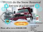 Snow Removal Services as low as 50.00 (Union County)