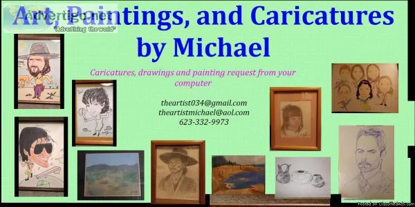 Art and Caricatures by Michael